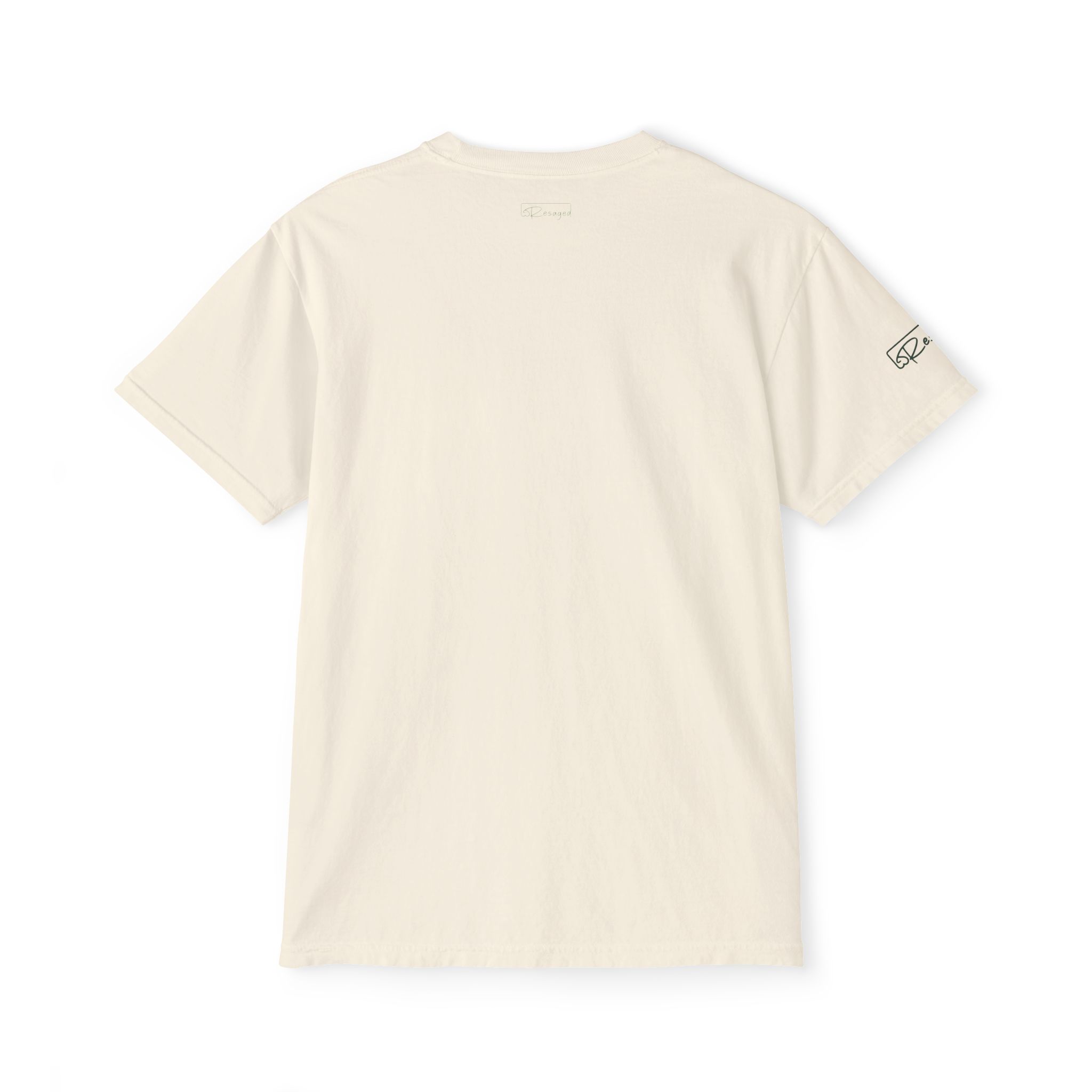 Pocket T-Shirt — Minimalist Beach Surf Graphic Pocket Tee - Image 2